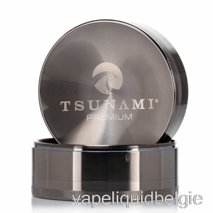 Vape Vloeibare Tsunami 3,9 Inch 4-delige Verzonken Topslijpmachine Brons (100 Mm)